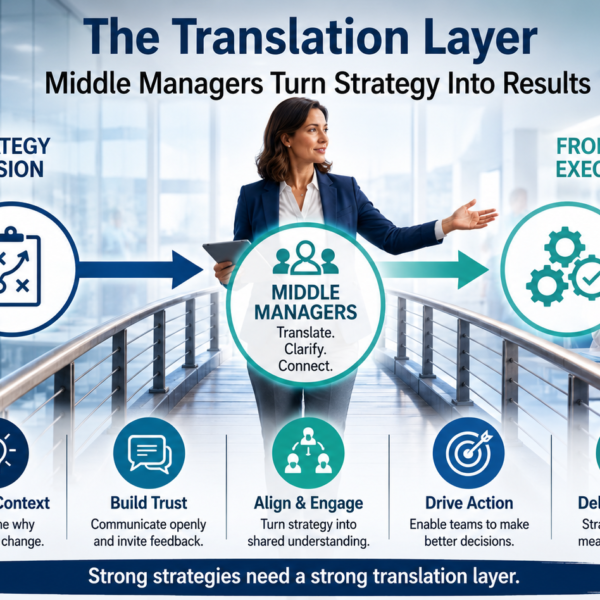 The Translation Layer: Why Middle Managers Determine Whether Healthcare Strategy Succeeds